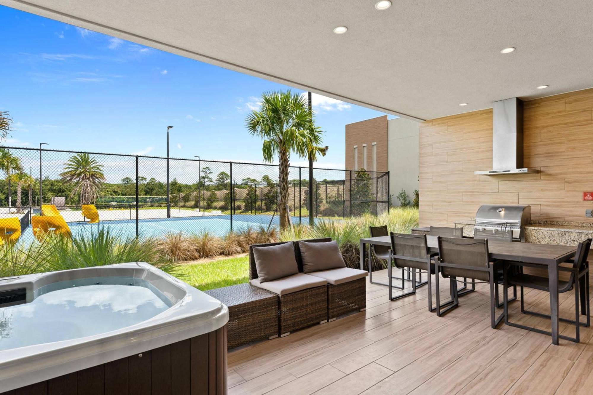 7583 Magic Village Jacuzzi 3 Suites Near 192 And Disney オーランド エクステリア 写真
